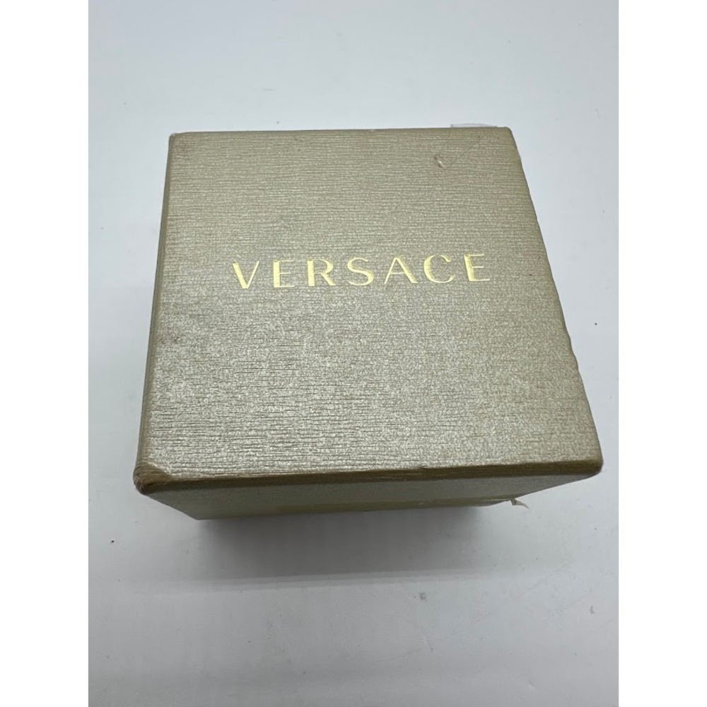 Versace Medusa Head Gold Tone Statement Ring Made in Italy Size 17 with Box - Picture 9 of 12